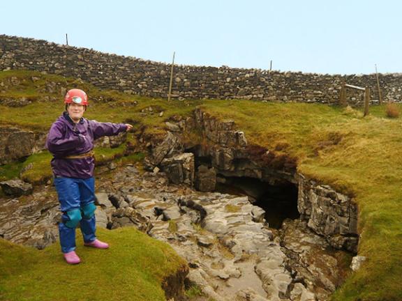 family caving