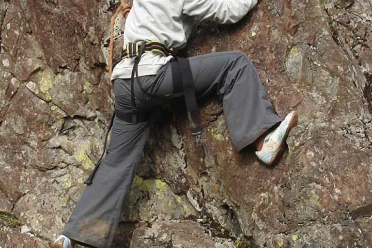 Young climber